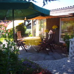 Grillplatz an der Terrasse